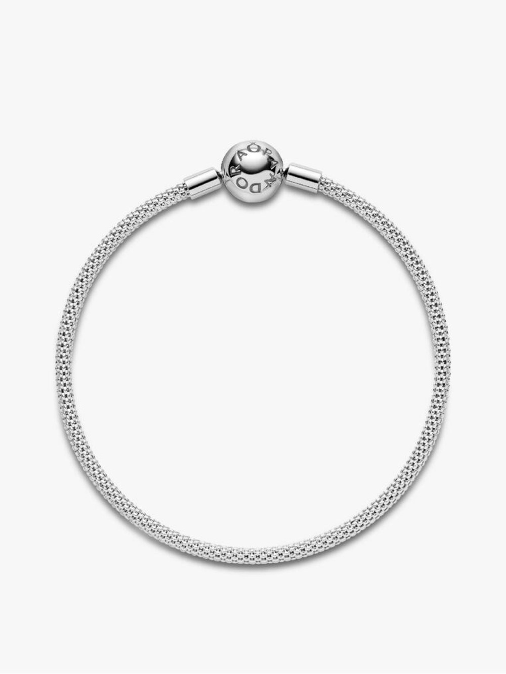 Pandora Mesh Bangle Bracelet, 925, Size Medium, 19cm - Picture 3 of 17